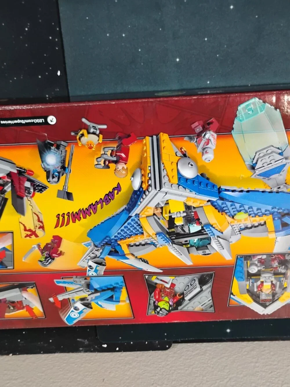 LEGO Marvel Super Heroes 76021 The Milano Spaceship Rescue Open Box Sealed Bags